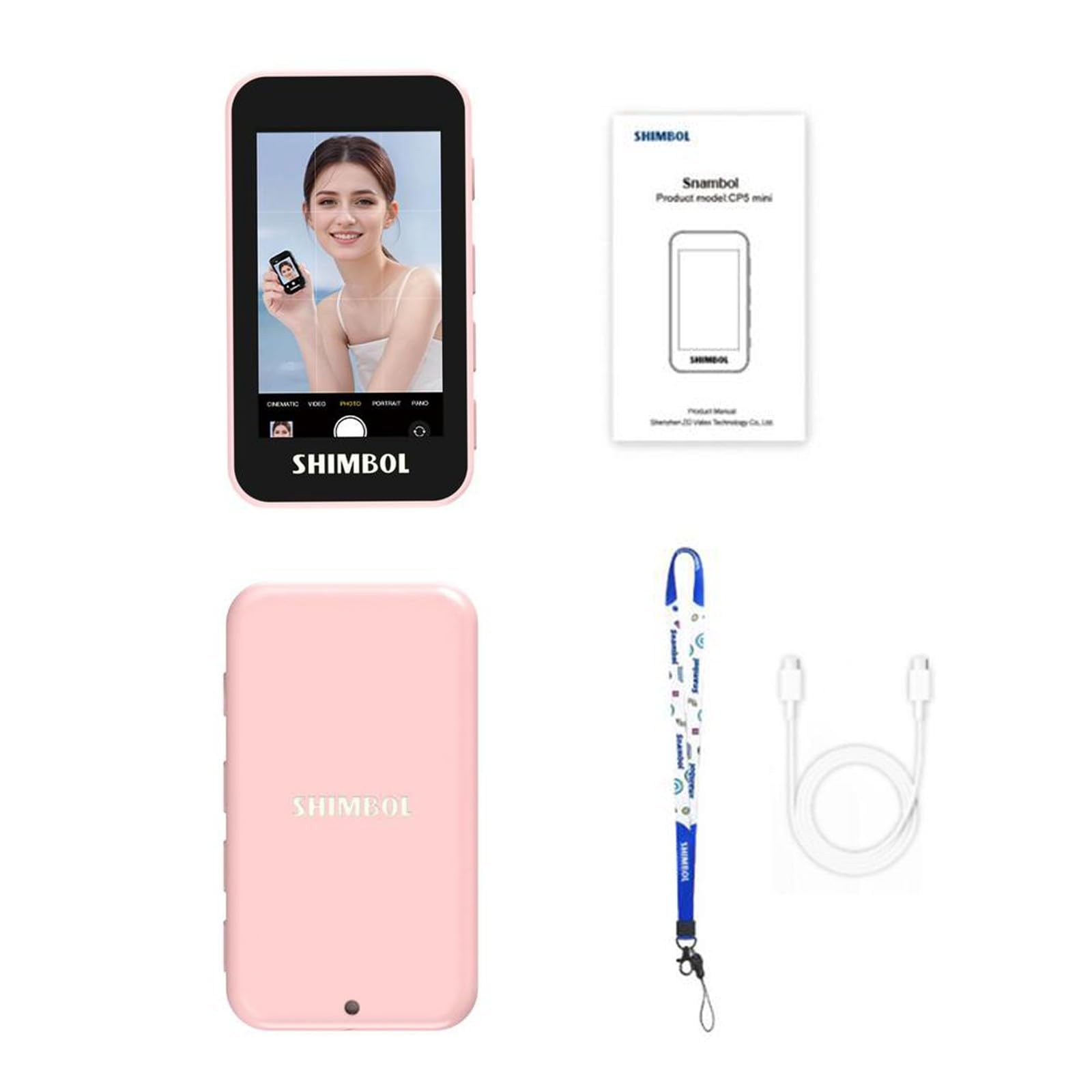 Amazon.co.jp: Shimbol CP5 Mini 自撮りモニタースクリーン、超